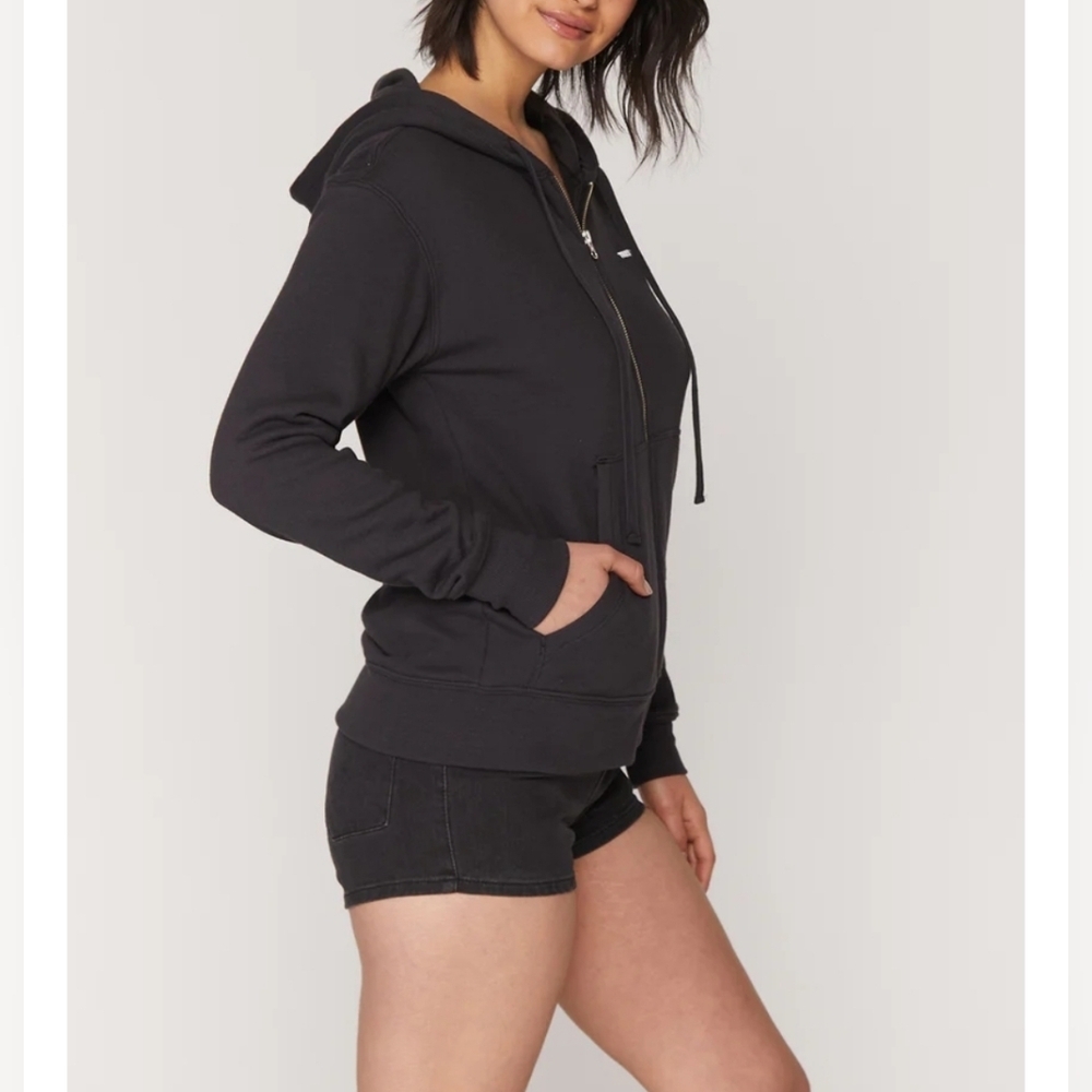 Spiritual Gangster Happiness Classic Kangaroo Pocket Hoodie Women's Size S